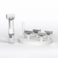 Revolutionary Cordless Pet Grooming Vacuum Brush - Effortless Hair Removal with 3 Adjustable Combs and Whisper-Quiet Suction!