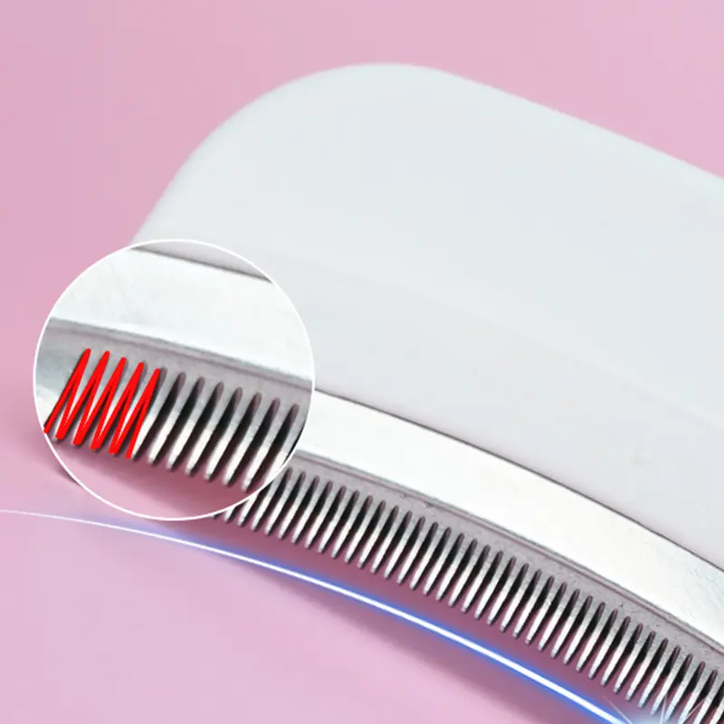 Pet Deshedding Brush for Cats & Dogs – Professional Undercoat Grooming Comb | Removes Loose Fur, Reduces Shedding & Prevents Mats | Gentle Self-Cleaning Pet Hair Remover